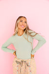 The Everyday Essential Top- Sea Green