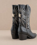 Bristol Western Boots-Black