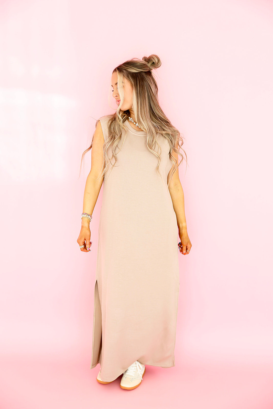 The Cloud Maxi-Taupe