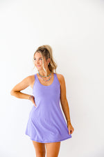 Buttersoft Active Dress-Purple