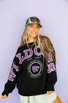 Wildcats Acid Wash Crewneck *Licensed*