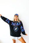 Jayhawks Acid Wash Crewneck *Licensed*