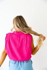 In Your Love Tank Top-Hot Pink