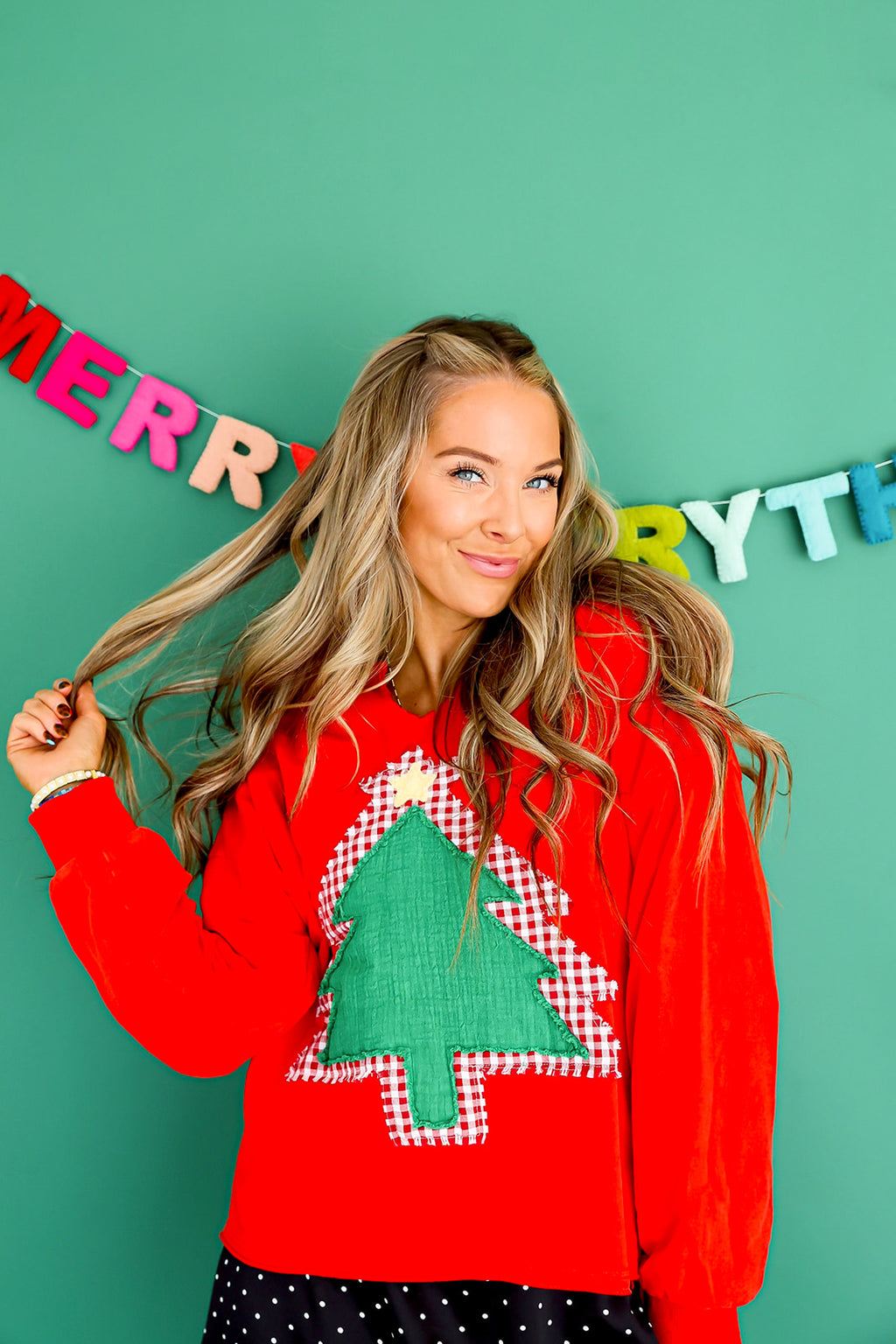 Trim the Tree Pullover