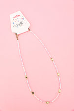 Born To Shine Dainty Star Necklace-Pastel Blue