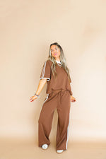 Cocoa Stripe Set
