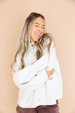 Snuggle Season Cardigan – Oatmeal