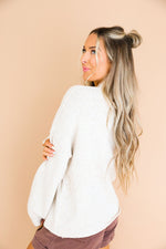 Snuggle Season Cardigan – Oatmeal