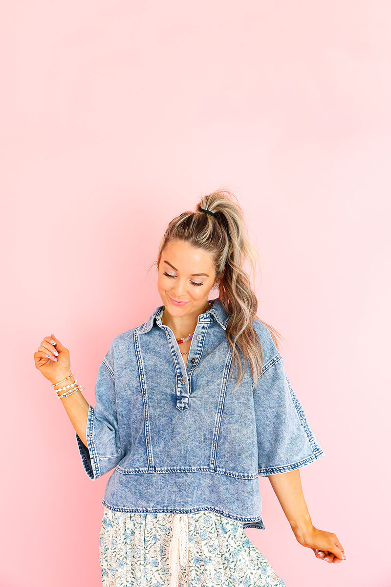 Daily Dose Of Denim Top