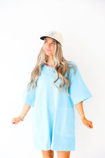 Blue Skies Ahead Tshirt Dress
