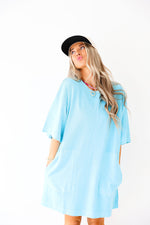 Blue Skies Ahead Tshirt Dress