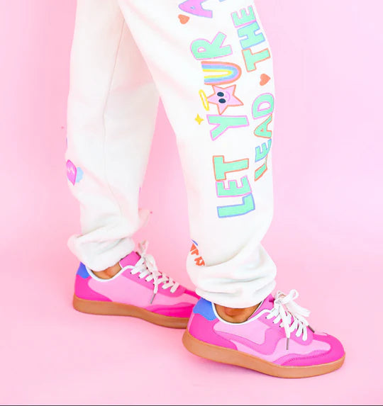 The Sutton Sneaker-Pink/Peri RESTOCK!