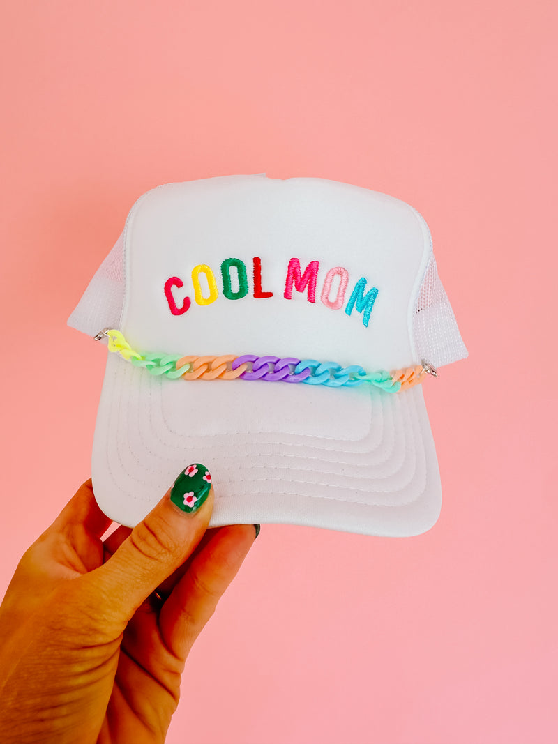 Rainbow Trucker Hat Chain-CHAIN ONLY
