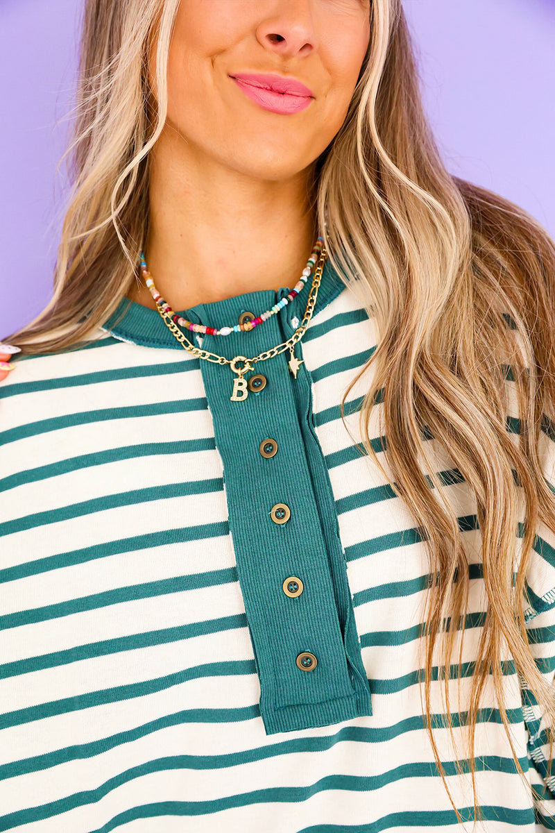 Harvest Stripes Henley