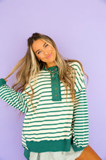 Harvest Stripes Henley