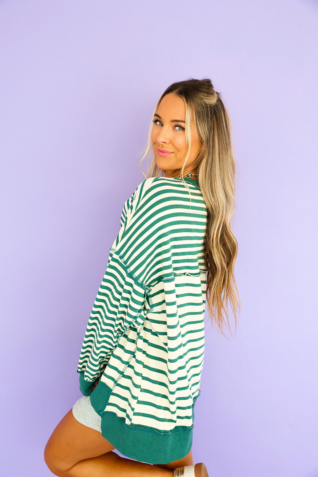 Harvest Stripes Henley