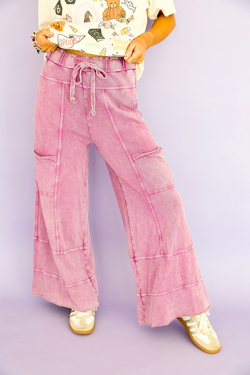 It's a Lifestyle Pants- Grape