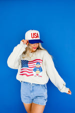 American Honey Flag Sweatshirt