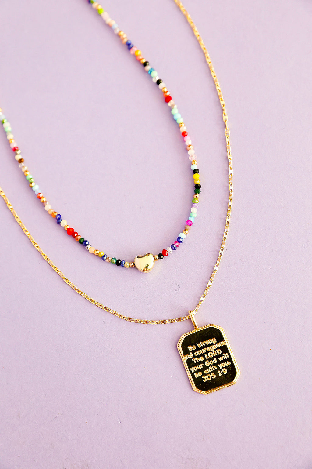 Tiny Gold Heartbeat Necklace RESTOCK