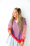 Sideline Stripes Top