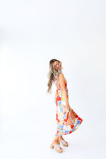 Paradise Palette Printed Maxi Dress