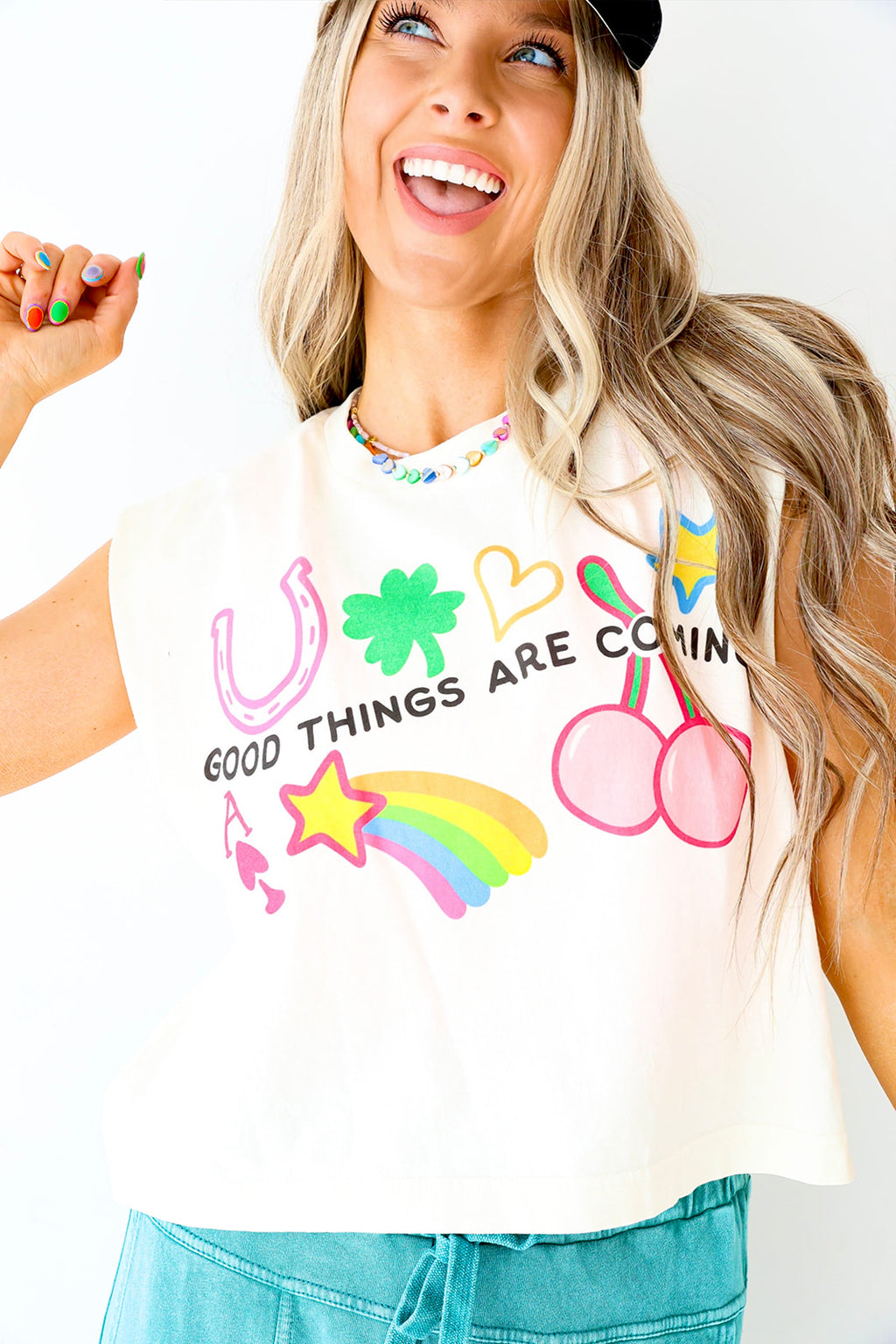 Good Things Are Coming Muscle Tee
