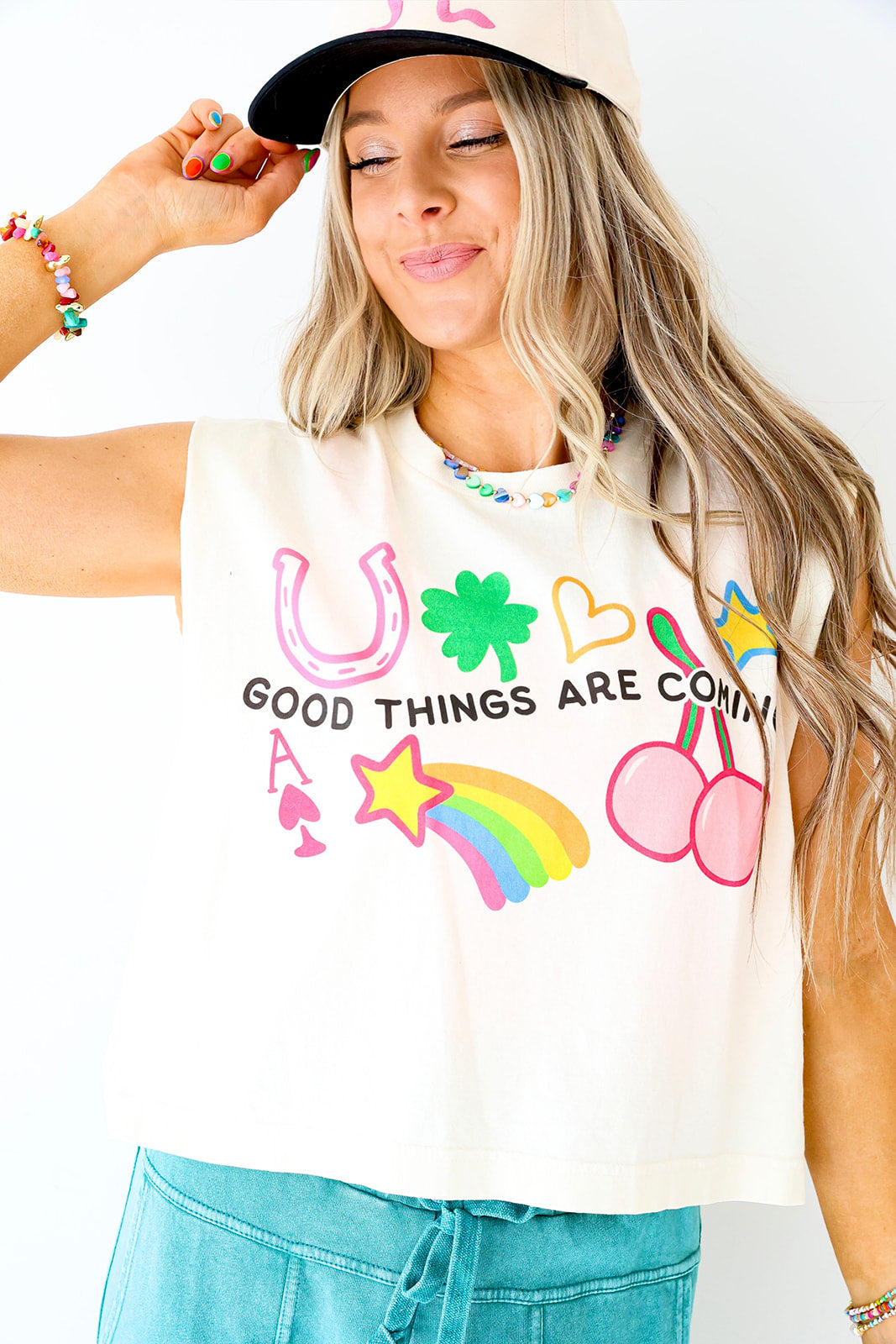 Good Things Are Coming Muscle Tee