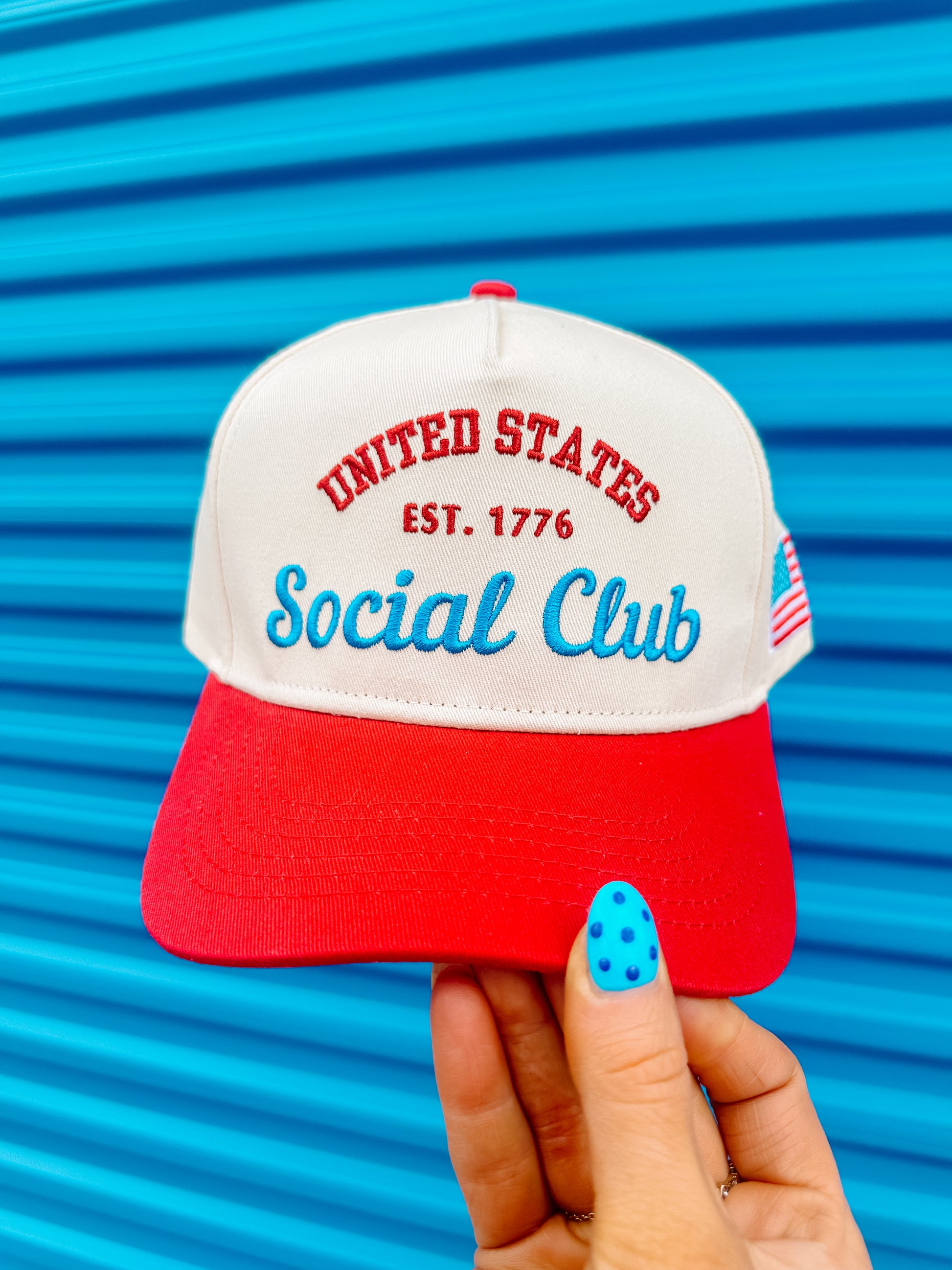 United States Social Club Vintage Trucker Hat