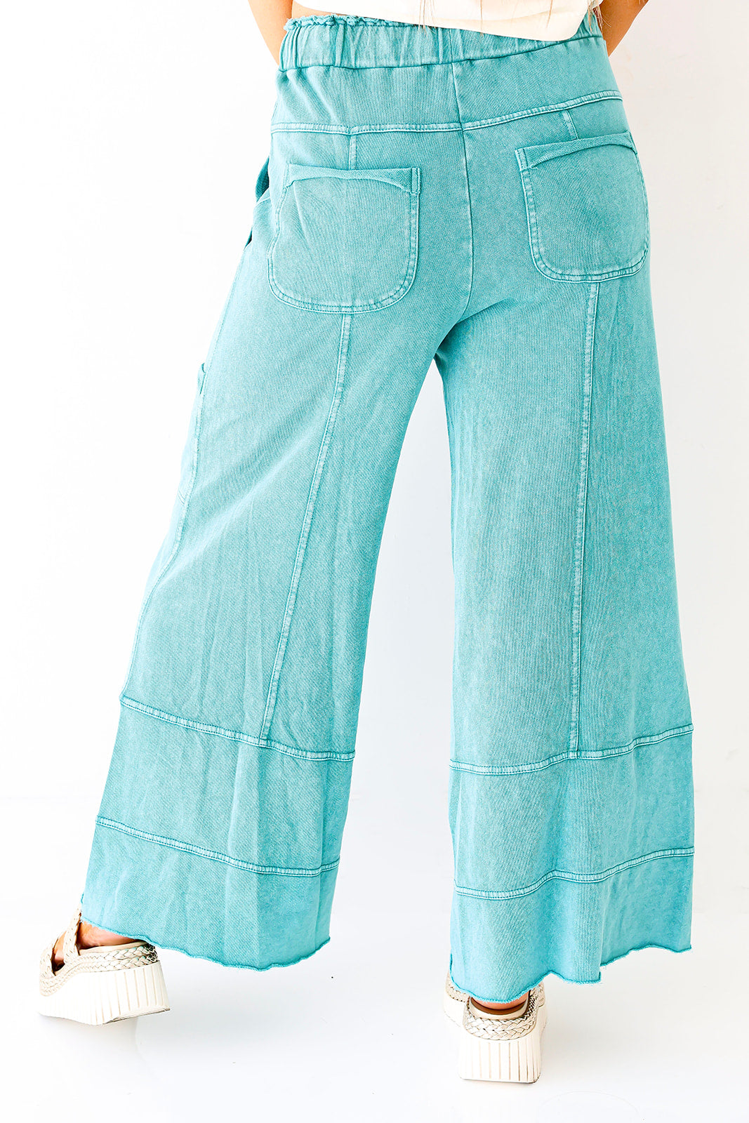 It's A Lifestyle Pants-Teal *RESTOCK*
