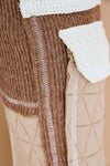 Always The Fun Girl Pants-Oat/Chocolate
