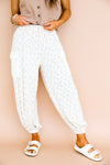 Buttercream Bloom Joggers