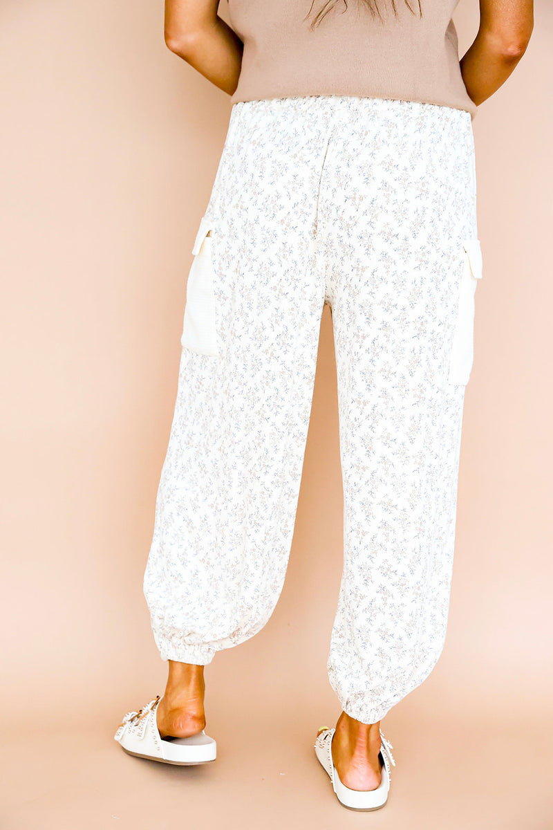 Buttercream Bloom Joggers