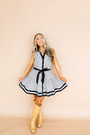 The Tailored Twirl Dress