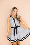 The Tailored Twirl Dress