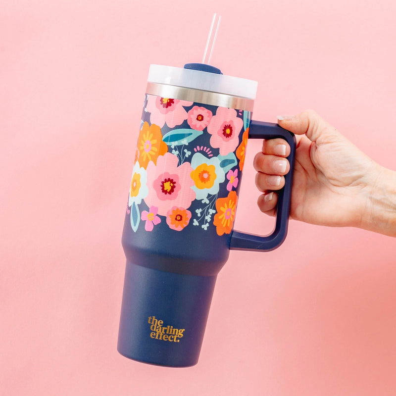 Take Me Everywhere Tumbler-Bright & Bloomy