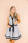 The Tailored Twirl Dress
