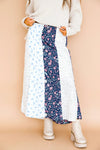 Autumn Patchwork Skirt