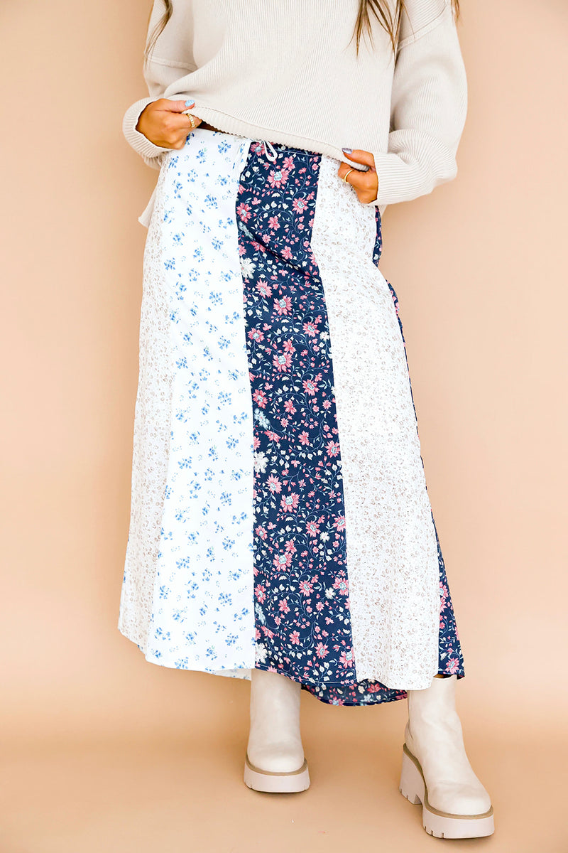 Autumn Patchwork Skirt
