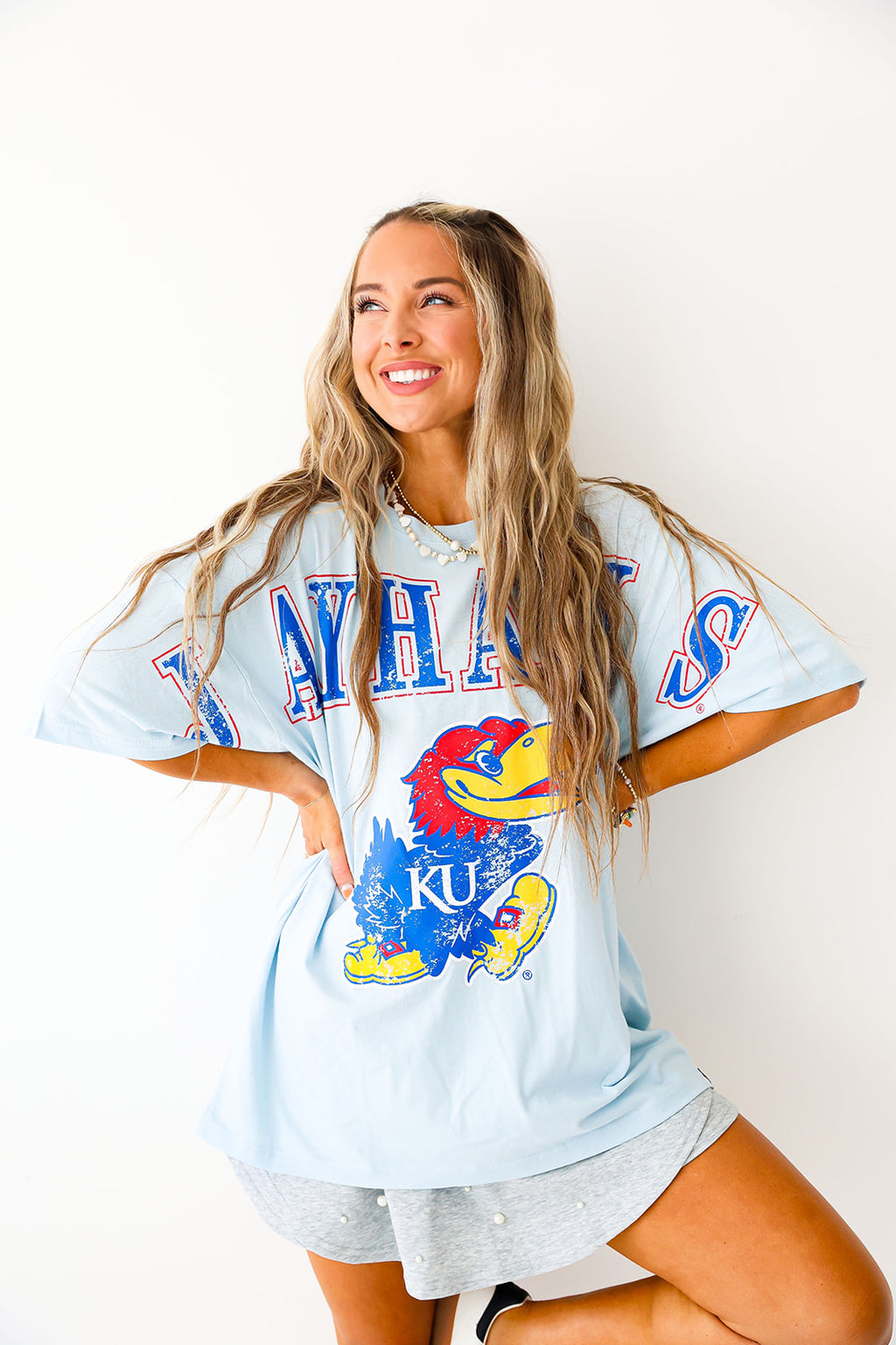 Rock Chalk Retro Tee *Licensed*