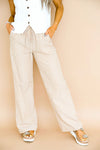 Caramel Stripe Pants