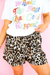 Leopard Lane Flowy Shorts