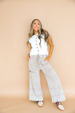 Autumn Ease Knit Top- Ivory