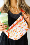 Floral Puffer Bum Bag