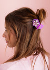 Purple Small Claw Hair Clip