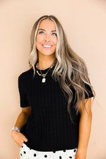 Crisp Days Knit Top