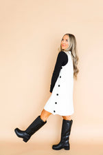 Cozy Contrast Dress