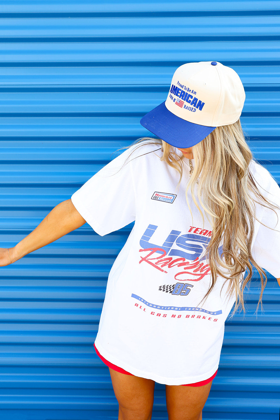 Team USA Racing Tee