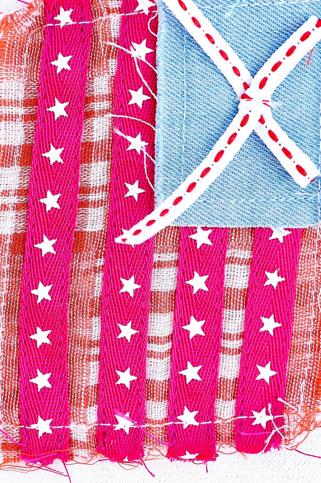 Patriotic Patchwork Top