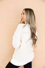 Toasted Cream Henley