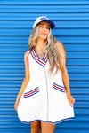 Top Tier Varsity Stripe Dress